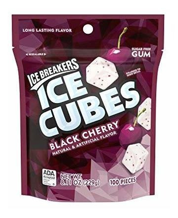 Chicles Ice Breakers Cereza Xilitol - 100 Unidades