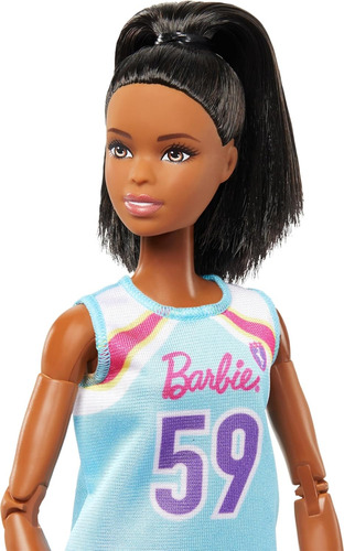 Barbie Made To Move Basketball Nueva Mattel