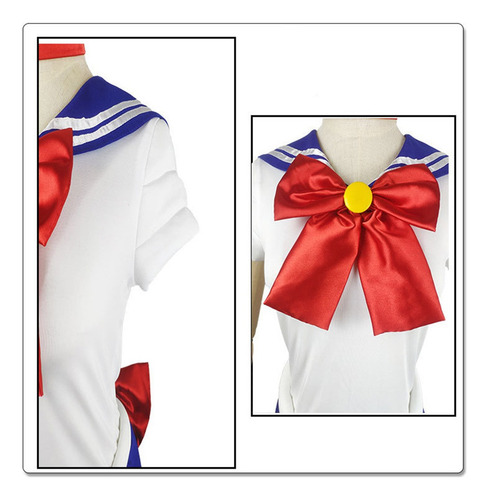Ct Disfraz Sailor Moon Usagi Tsukino Para Niñas