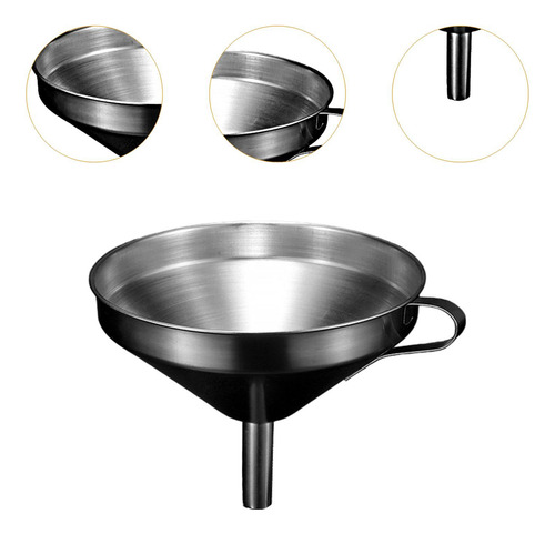 Embudo De Cocina Embudo De Acero Inoxidable Embudo De Metal