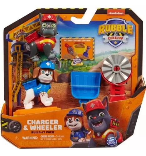 Paw Patrol Rubble & Crew Figuras C/accesorios 28503 Srj