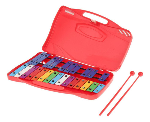 Xilófono Glockenspiel Profesional De 25 Notas Para Niños, K