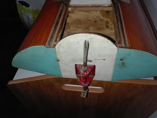 Lancha Rc Solo Casco De Madera Medidas 70 X 30 Antiguo (Usado)