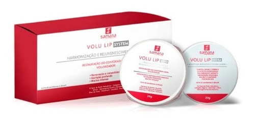 Kit Volu Lip System - Tratamento Volumizador Labial Samana