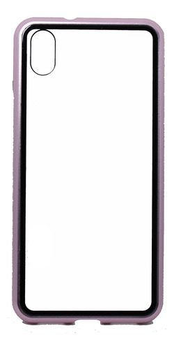 Capinha Capa 360º Alumínio Vidro Para Xiaomi Redmi 7a