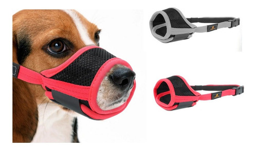  Bozal Perros Grandes- Ajustable Con Velcro - Nylon- Colores