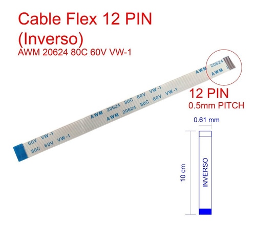 Cable Flex 12pin Inverso