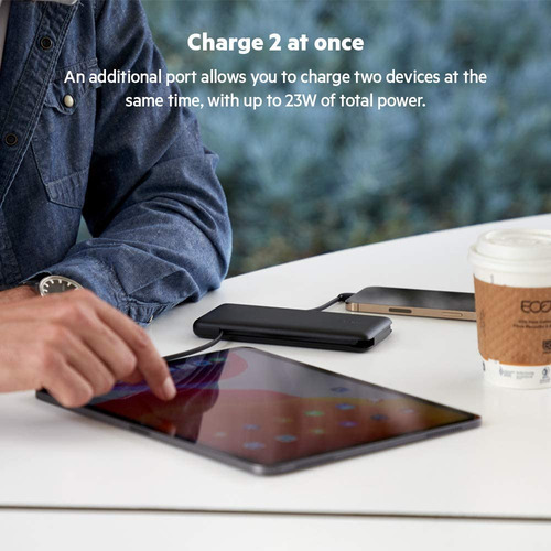 Batería Externa Belkin Boostcharge Plus De 10 000 Mah Con Li