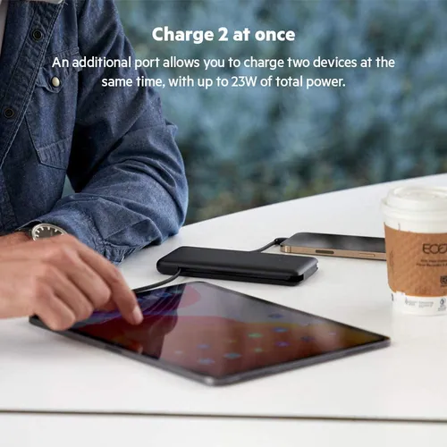 Batería Externa Belkin Boostcharge Plus De 10 000 Mah Con Li