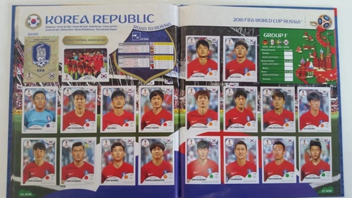 Álbum Panini Copa 2018 Completo Figuras Coladas Capa Dura