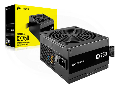 Fuente De Poder Corsair 750w Cx Series 80 Plus Bronce Atx