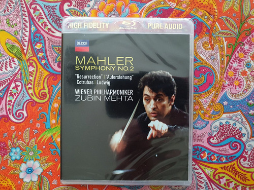 Mahler: Sinfonía 2 Resurrección - Mehta / Br-audio Hi-res (Usado)