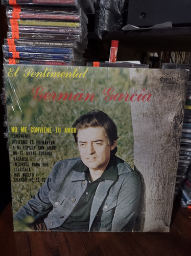 Germán García - El Sentimental - Vinilo Lp Vinyl Imp