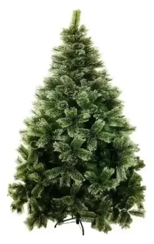 Árvore De Natal Pinheiro Cor Verde 2,10m Modelo Luxo 566 Galhos