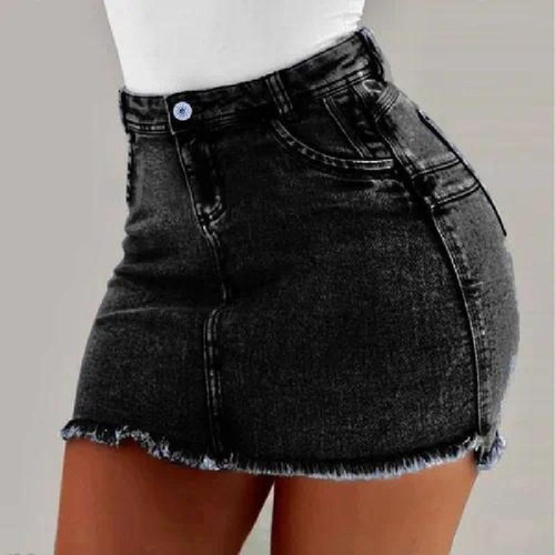 Minifalda Vaquera De Verano Para Mujer