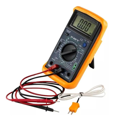 Multimetro Digital Dt 890g Capacidad Temperatura Frecuencia