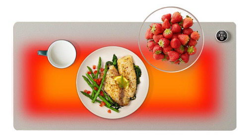 Tapete De Mesa Aquecido Extra Grande Com Almofada De Rato
