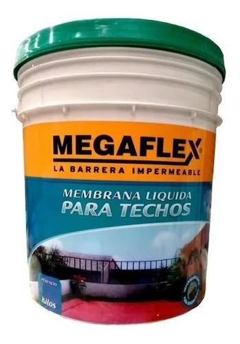 Membrana Liquida En Pasta Megaflex 20kg.+1pincel  Agustina