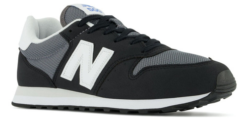 Imagen 2 de 5 de Zapatilla New Balance Hombre 500 Negro Gris