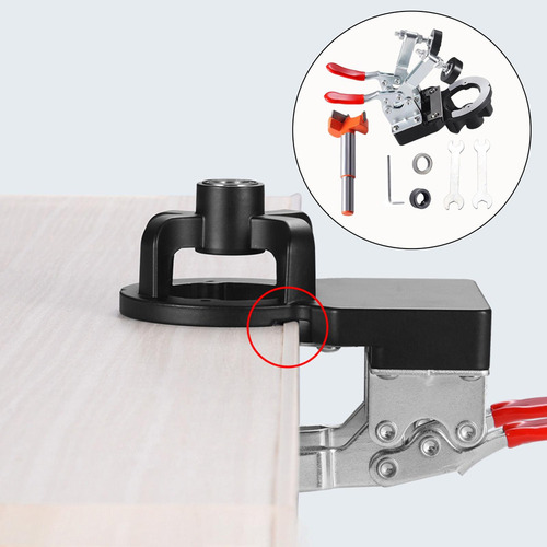 W Bisagra Aburrida Jig 35 Mm Taladro Localizador Herramienta