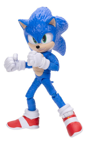 Muñeca articulada Sonic de 12 cm - Sonic 3: La película