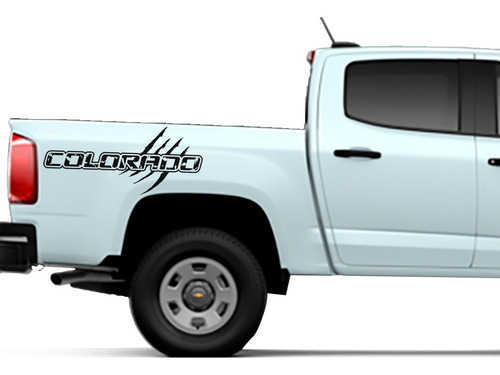 Sticker Calcomanía Chevrolet Colorado Rasguño