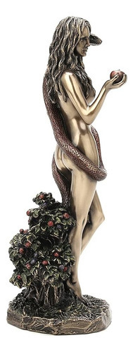 Veronese Design 9 5/8 Tall Eve In The Garden Of Eden Cold C