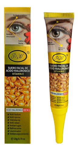 Suero Facial De Vitamina E Y Ácido Hialurónico 20gr P & W