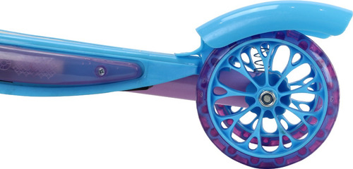 BBR Toys Patinete Infantil 3 Rodas com Cestinha Led e Som Disney Frozen