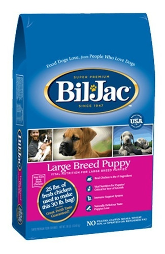 Bil Jac Large  Breed Puppy 13,6 Kg , Envío Gratis !!!!