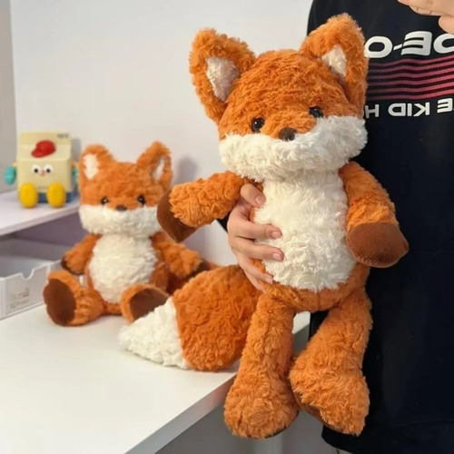 35cm Peluche De Zorro Que Corre,juguete De Felpa De Animales