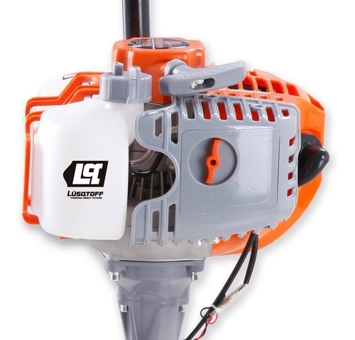 Imagen 5 de 10 de Motor Lancha Fuera De Borda Lusqtoff Naftero 2t 62cc 2.5hp