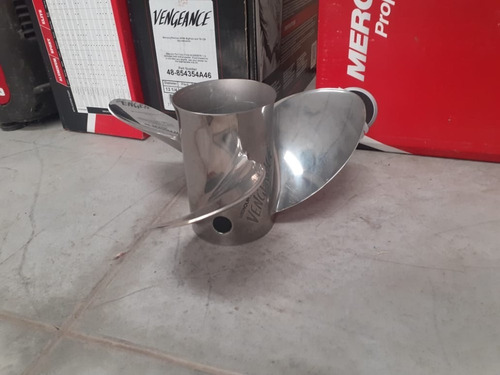 Helice De Inoxidable Paso 15 Para Mercury 75/90/115 Okm