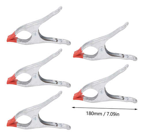 Pinza A, 5 Piezas, Con Forma De Resorte, Clip De Carpintería