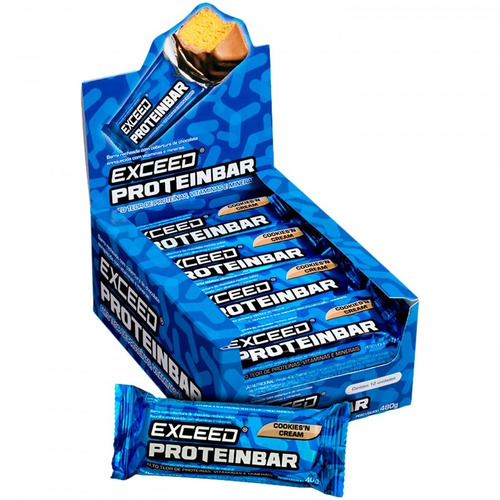 Exceed Protein Bar Original 20unid Barra De Proteína Com N/f