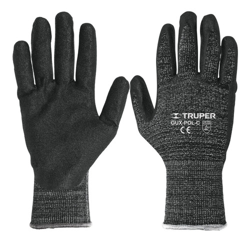 Guantes De Poliamida Recubiertos De Nitrilo, Grandes