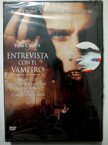 Entrevista Con El Vampiro Brad Pitt Tom Cruise Dvd Nuevo