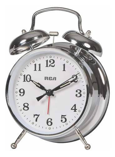 Reloj Despertador Campana Vintage Marca Rca Original Envios