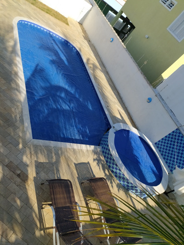 Casa Com Piscina Aquecida,spar Com Hidro Massagem Externo
