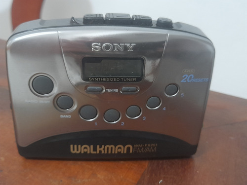 Walkman Sony Wm-fx251 - Ler Descrição (Usado)