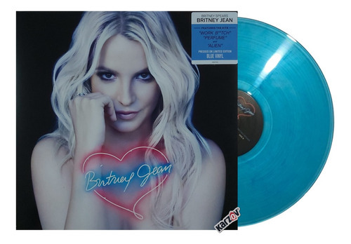 Britney Spears Britney Jean Deluxe Vinilo Azul Alemania 2023