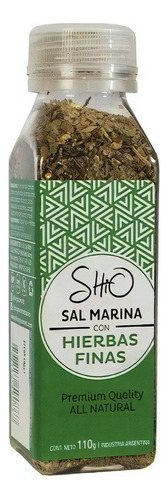 Sal Marina Con Finas Hierbas  Shio Gourmet Organico