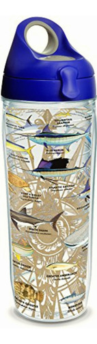 Tervis 1292547 Chavo Harvey-charts Vaso Con Envoltura Y Azul Color Transparente