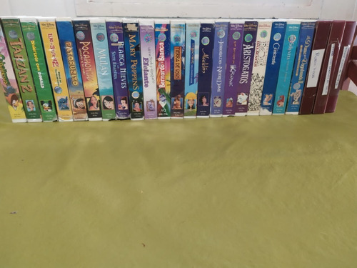 Coleccion Peliculas Originales Disney Vhs