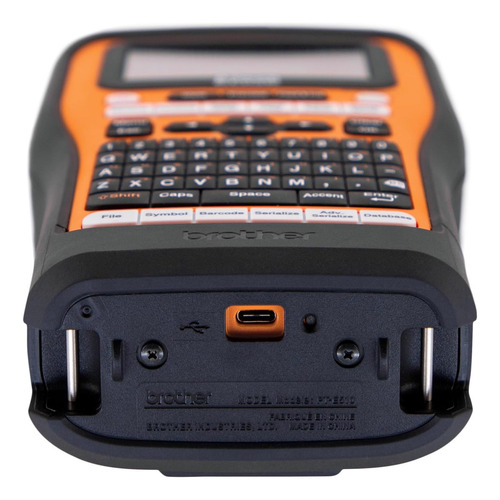 Rotuladora Brother Pt-e560btvp Portátil Bluetooth Color Naranja