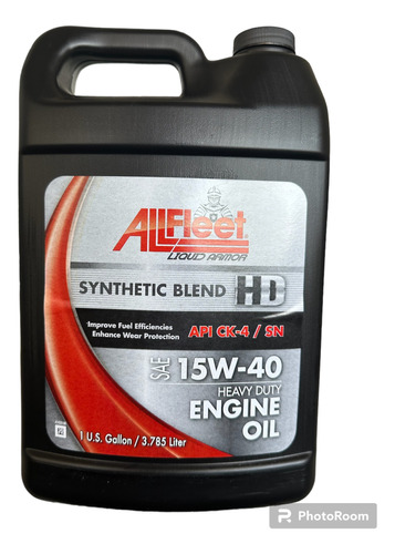 Aceite 15w40 Semisintetico