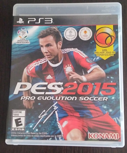 Pro Evolution Soccer 2015  Standard Edition Konami Ps3 