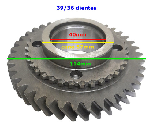 Engranaje Primera Para Ford Ecosport 39 / 36 Ø 40mm Ib5