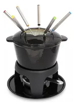 Comprar Fondue De Hierro Fundido Sakura Negro 9840 Bazarnet