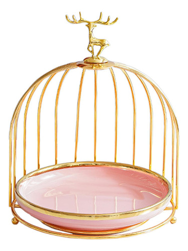 Soporte Para Postres Y Magdalenas, Plato Para, Rosa